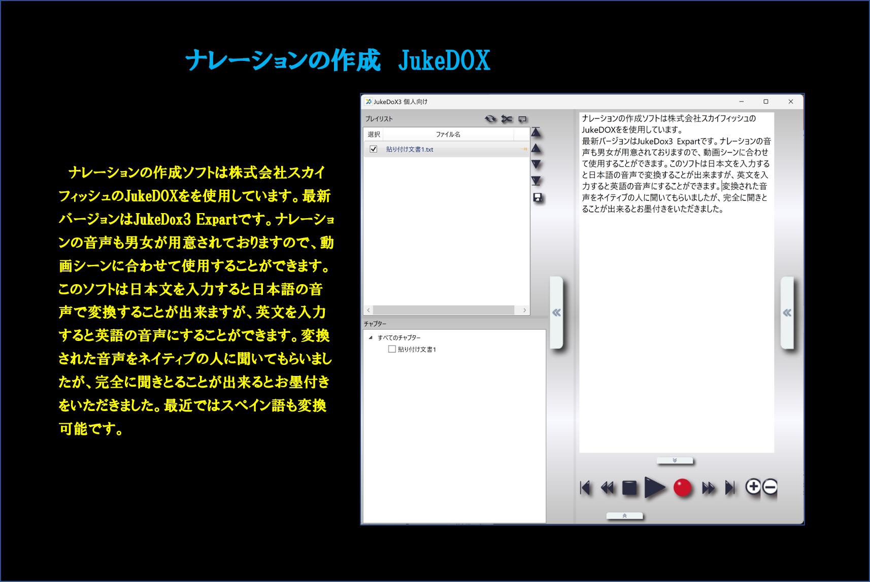 動画の製作手順